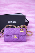 WHITE LILAC MINI BAG