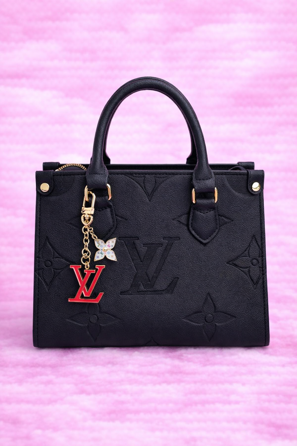 CHARM LV PINKY