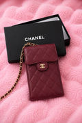 CHANEL PHONE BORDEAUX