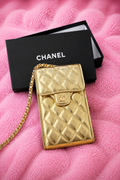 CHANEL PHONE DORÉ