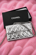 CHANEL BAG SILVER