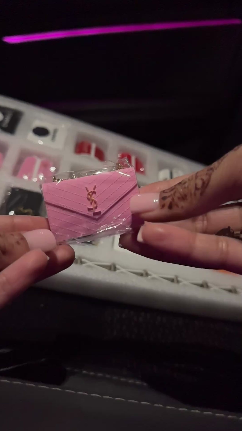 DIFFUSEUR SAC LAURENT ROSE