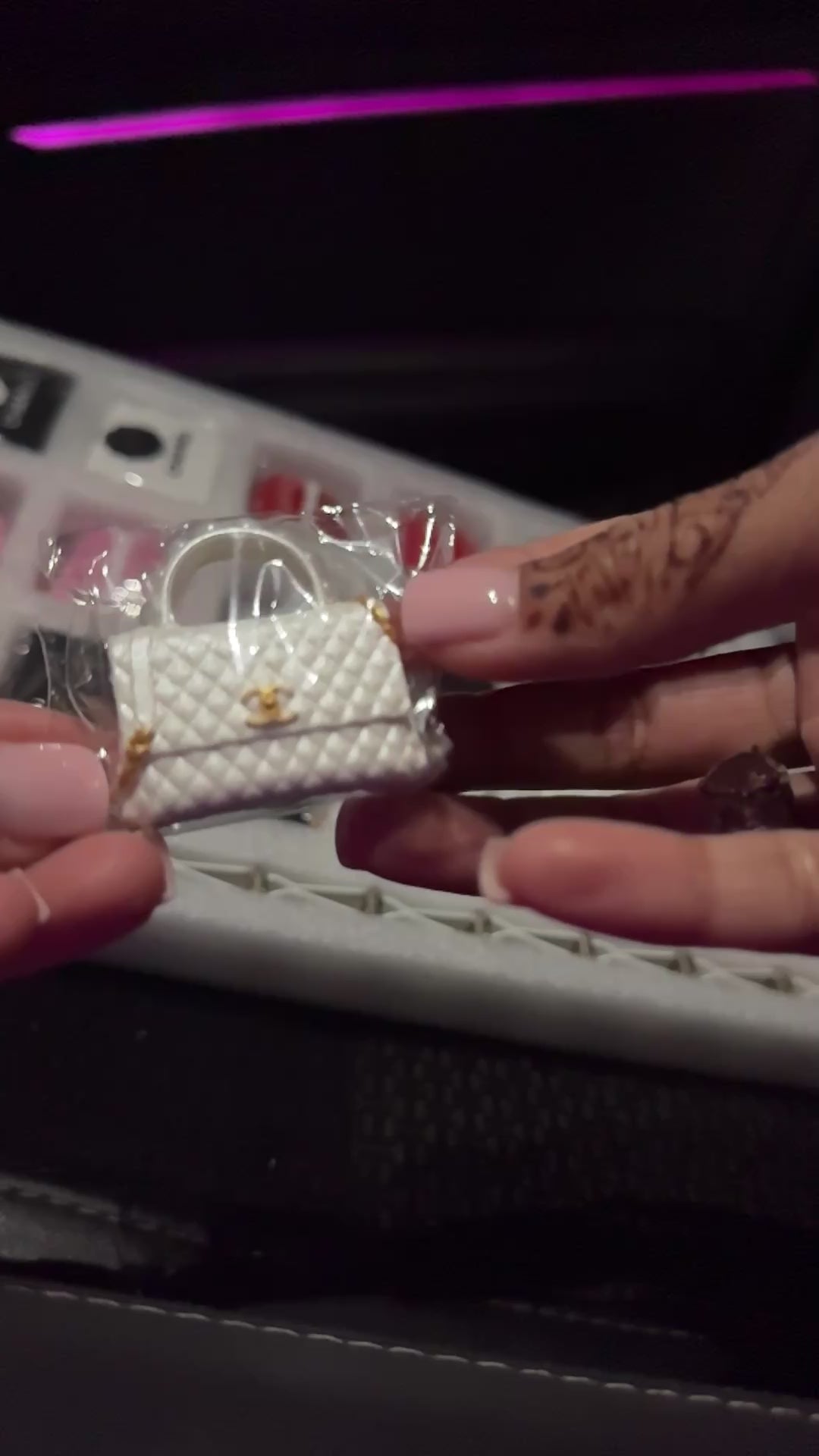 DIFFUSEUR SAC LINOUSH BLANC