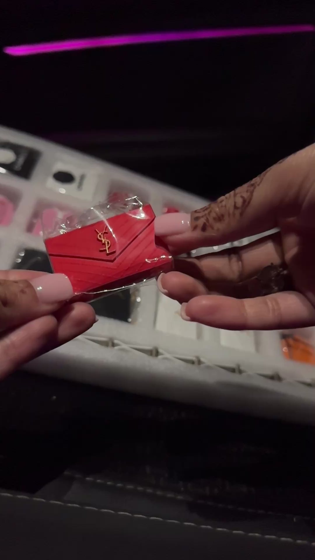 DIFFUSEUR SAC LAURENT ROUGE